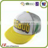 Custom Camo Color 5 Panel Snapback Hat Printed Mesh Trucker Cap thumbnail-5