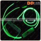 Best Price Led Glowing Earphones, EL Light Earphone Wired Light Earbud Led Earphones thumbnail-1
