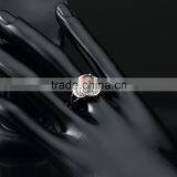 2016 High Quality Reasnable Price Orange Color Cubic Zirconia Ring in White Gold Plated Jewelry to India Snapdeal Flipkart thumbnail-5