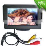 Widescreen 16:9 2AV Inputs DC12V 4.3Inch Car LCD LED Monitor thumbnail-1