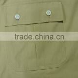 OEM Men's Poplin Khaki Short Sleeve Work Shirt thumbnail-4