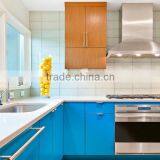 Prefab Home Decoration Frameless Matte Glass Kitchen Cabinets thumbnail-5