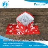 Christmas Red Paper Overseas Forage Cap thumbnail-5