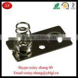 Dongguan Custom Made Ni-plating Spring Battery Contact Plate For Sale