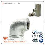 Galvanized Malleable Iron Pipes Fittings 90 Degree Elbow thumbnail-3