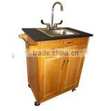 Single Basin Self Contained Portable Sink thumbnail-1