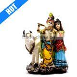 Customized Decorative India Hand Carved Krishna Radha for Sale thumbnail-1