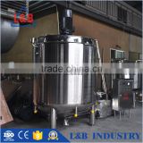 Industrial Steel Jacketed Manufacturing Plant Shampoo Mixer