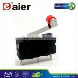 Micro Lever Switch With Roller Lever, Pcb Terminals,Kw4-5 thumbnail-5