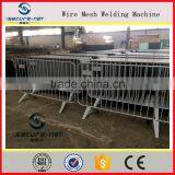 Temporary Steel Predestrian Barricade Traffic Barrier Long Service Life thumbnail-3