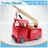 Fire Truck Toy , Extending Ladder and Water Pump Hose to Shoot Water, Bump and Go thumbnail-2