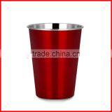 Stainless Steel Camping Cup Coffee Cup - Retro Cafe thumbnail-1