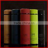 LOGO Customized 350/500ml Double Layers Stainless Steel Straight Vacuum Cup Advertising Gift Bottle Water Flask thumbnail-1