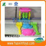 Plastic Sand Beach Water Wheel Play Set Game Toy 6pcs thumbnail-4