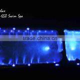 Acrylic Outdoor Spa Hot Tub Freestanding Swim Spa Pool CE Approved Large Swim Pool With Massage Function thumbnail-5