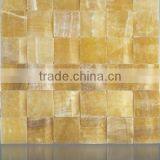 Cheap Yellow Onyx Mosaic Tile thumbnail-1