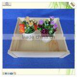 Customized Vegetable Fruits Storage Serving Plain Wood Tray thumbnail-5