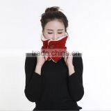 New Arrival Electrical Heating Collar Couple Fasion Valentine Present Rechargeable Warm Scarf With Power Bank, Knitted Scarf thumbnail-3