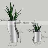 FO-9008 S-Type Stainless Steel Plant Pots thumbnail-3