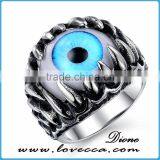 Cheap Finger Spikes Stainless Steel Ring Eyeball Jewelry thumbnail-2