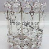 Crystal Beaded Decorative Votive Candle Holders for Christmas thumbnail-1