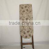 Brown Pine Frame Folding Wooden Ironing Board Made In Cao County Haixin thumbnail-1