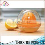 NBRSC Progressive Dome Lid Manual Citrus Juicer Lemon Juice Extractor Hand Plastic Lemon Squeezer thumbnail-2