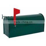 Green Old Metal Letter Box thumbnail-1