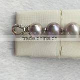 4-5 mm Purple Freshwater Pearl Bracelet thumbnail-2