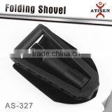 Portable Three Section Foldable Shovel Rubber Handle thumbnail-2