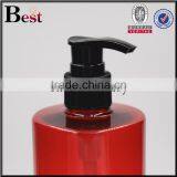 2017 China Wholesaler 500ml Plastic Spray Bottle Red Plastic Spray Bottle Square Shoulder Plastic Spray Bottle With Black Pump thumbnail-2
