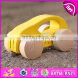 2017 New Fashion Funny 8 Pieces Toddlers Small Wooden Cars W04A341 thumbnail-6
