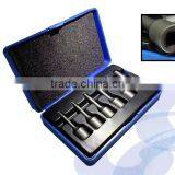 2mm to 10mm Alloy Steel 6PC Auto Repair Impacts Screw Extractor Kit With 3/8 INCH Drive