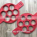 2017 Wholesale Nonstick Pancake Rings in Red Flippin Fantastic thumbnail-4