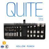Set 6-15pcs Steel Leather Hollow Punch Set