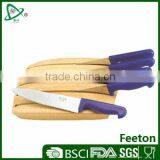 6pcs Wholesale Kitchen Knives Set With Wooden Block thumbnail-1