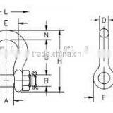 ATLI G2130 Shackle Lifting Bolt Anchor Shackle thumbnail-2