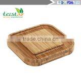 Manufacturers Selling 100% Organic Bamboo Cheese Board and Four Slices of Knife thumbnail-4