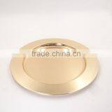 Wholesale Flat Bottom Elegant Seafood Tray/stainless Steel Salad Plate Set thumbnail-5