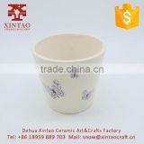 (Set of 2) Hot selling Vintage-Style White Ceramic Flower Pot