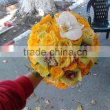 New Sale Different Shape Fresh Mini Colorful Rose Flower Ball With 30cm 40cm thumbnail-1