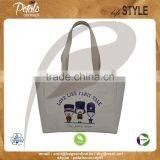 12 OZ Natural Canvas Eva Padded Tote Bag With Lining & With Web Handle thumbnail-1