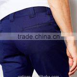 Wholesale Trousers Custom Navy Blue Slim Pants for Man thumbnail-4