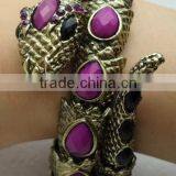 Gypsy Gem Snake Armband Belly Dancing Jewelry thumbnail-3