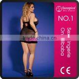 Fat Women Sexy Babydoll Mature Plus Size Lingerie thumbnail-2