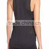 MGOO New Arrival Mesh Tank Tops For Women Wholesale New Design Fashion Sexy Tank Top Gym Wear thumbnail-2