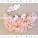 Lilla Chiffon Pettiskirt Baby Clothes Baby Pettiskirt Bulk Sale Girl Super Fluffy Ruffle Pettiskirt thumbnail-4