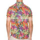 Wholesale Coconut Tree Mens Shirt, Hawaiian Shirt China Factory thumbnail-2