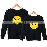 Wholesale Cheap Cotton Polyester Womens Pullover, Custom Lovers Crewneck Screen Print Sweatshirt thumbnail-2
