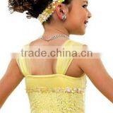 Wow!New Arrival-- Fashion Flower Ballet Tutu Skirt-kid Cute Dancewear Yellow-tween Ballet Dance Tutu New Coming thumbnail-1